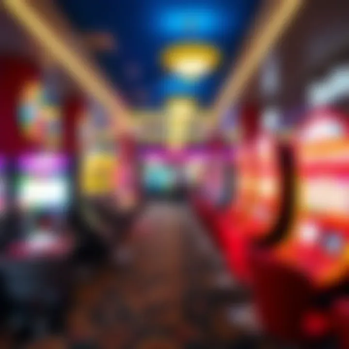 Interior view of the gaming floor with diverse gaming options