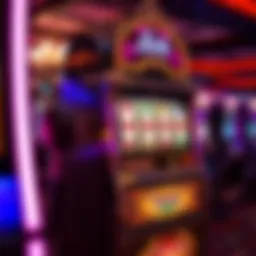 A luxury slot machine showcasing intricate design and features