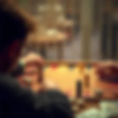 Illustration of strategic moves affecting Backgammon scores