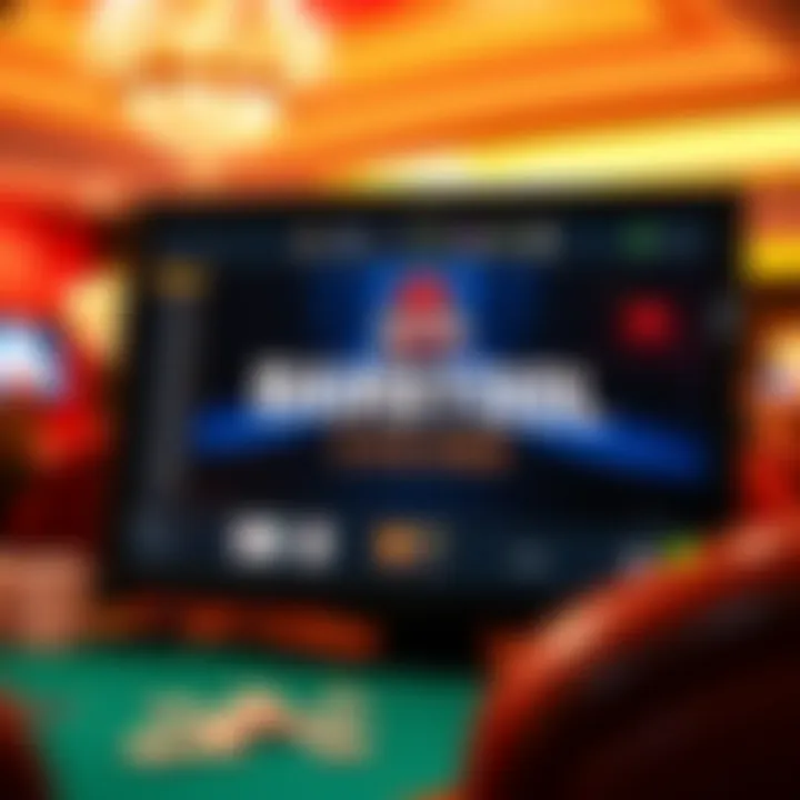 Gambling Interface Screenshot