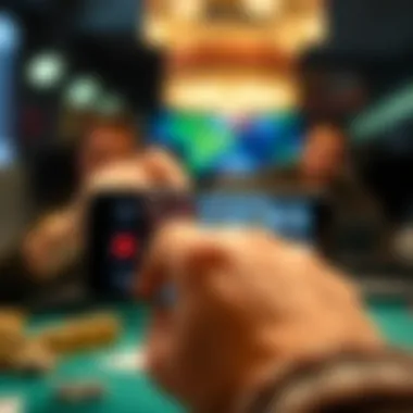 Overview of money-making apps on a smartphone