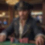 Promotional banner showcasing Captain Jack Casino's offer