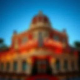 A historical casino building showcasing architectural elegance
