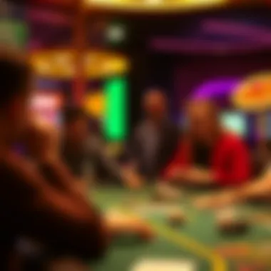 Social Features of DoubleU Casino Bingo Social features depicting player interactions