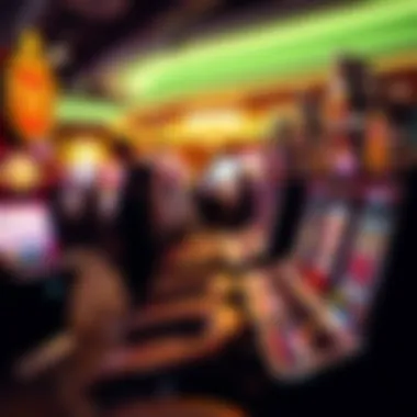 A serene gaming environment promoting responsible gambling practices