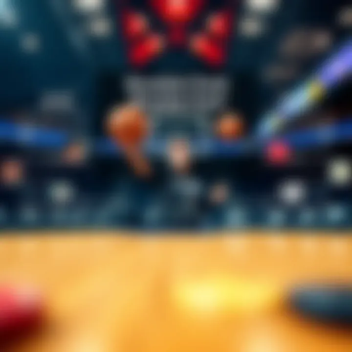 Graphic showing rules for a bracket pool