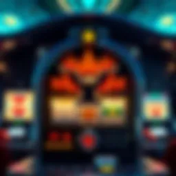 Intricate design of American Eagle slots