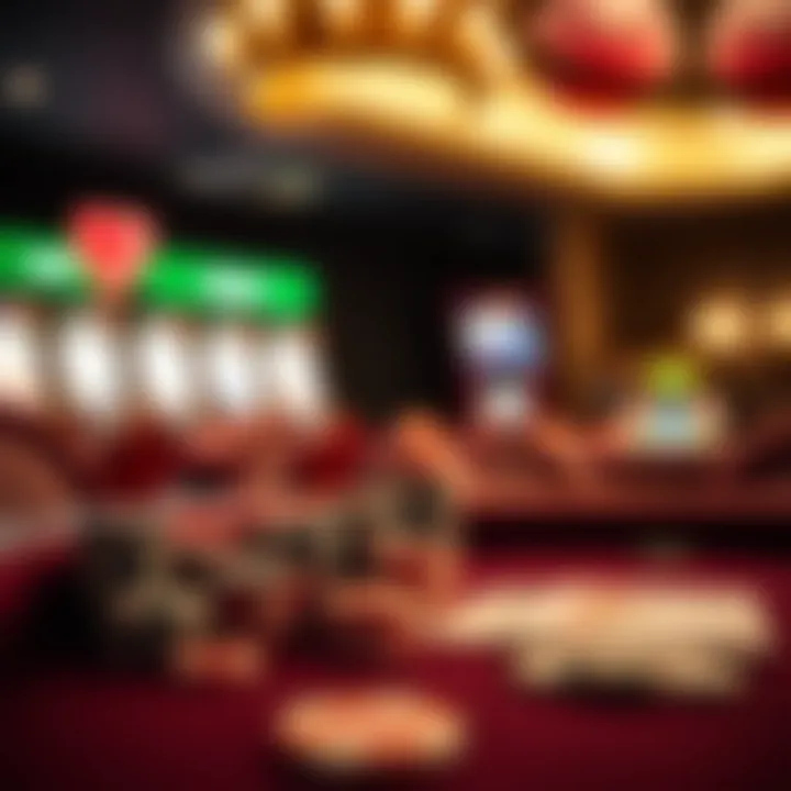 Responsible Gambling Practices A serene image of responsible gambling resources, emphasizing a healthy gaming environment.