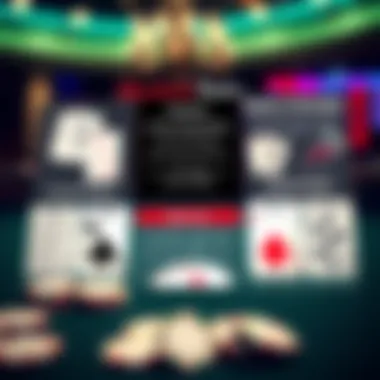 Blackjack Rules and Strategies An infographic illustrating the rules and strategies of blackjack, tailored for New Jersey players.