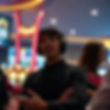 A snapshot of a promotional event enhancing user experience