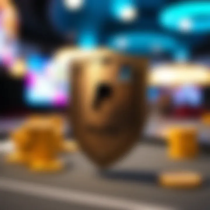 Security of PayPal Transactions Secure online transaction symbol