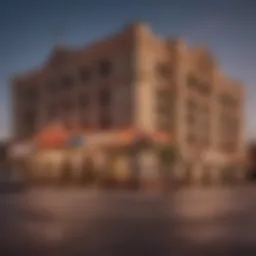 Exterior view of El Cortez Casino showcasing its historic architecture