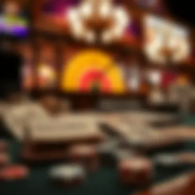 Historical artifacts related to Feathers Casino's development