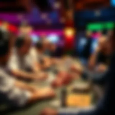 Engaging gameplay scene showing players winning cash rewards.