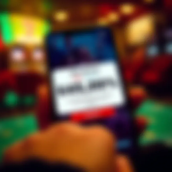 Payout notification displayed on a smartphone