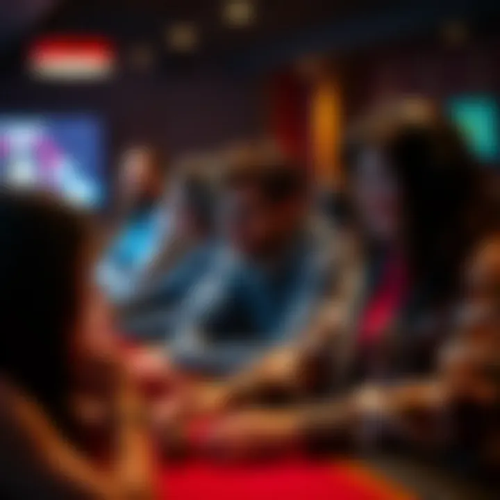 A diverse group of players enjoying online gaming, representing different player types and their gaming preferences.