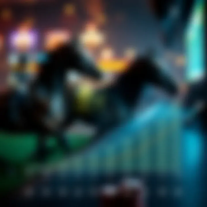 An infographic illustrating the growth of horse betting in the gambling market