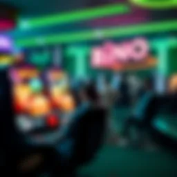A captivating view of a digital bingo interface showcasing vibrant graphics.