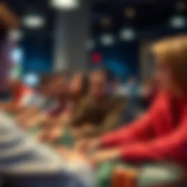 Diverse Engagement in Online Gaming A group of diverse individuals engaged in online gaming