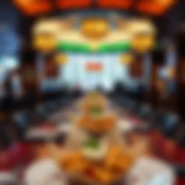 Culinary Delights at Cherokee Casino A vibrant dining area offering diverse culinary experiences