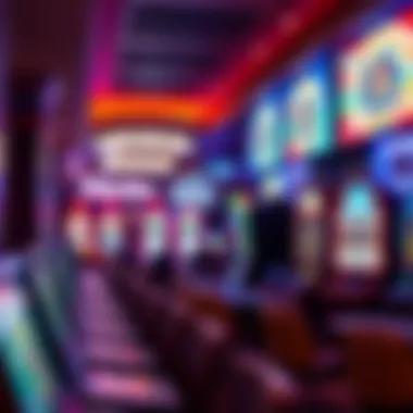 Exciting Gaming Options at Cherokee Casino Interior gaming area filled with slot machines and gaming tables