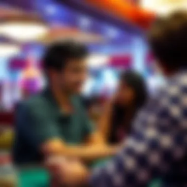 Community engagement event at casino