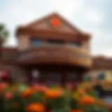 Exterior view of Mark Twain Casino showcasing its architectural design.