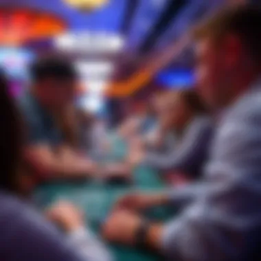 Overview of a gaming event demonstrating customer engagement.