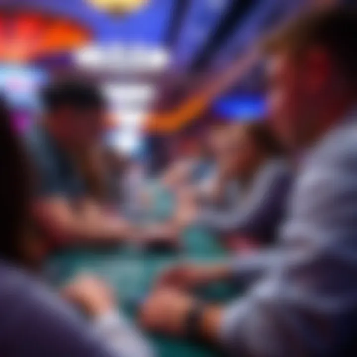 Overview of a gaming event demonstrating customer engagement.