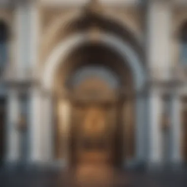 The Majestic Entrance of Royal Casino Facade of the Royal Casino showcasing its architectural grandeur