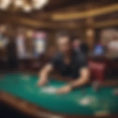 Creating a Culture of Responsible Gaming A serene setting illustrating responsible gambling practices in a gaming lounge