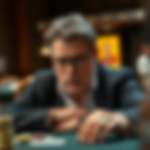 Wolfgang analyzing poker strategies