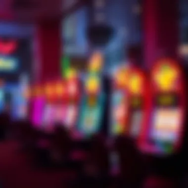 Vibrant graphics and themes of slot machines