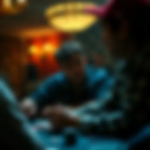 Strategic Decision-Making in Poker A player contemplating their next move in Five Card Draw