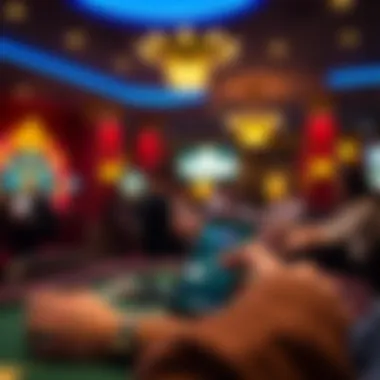 Navigating the App User navigating the Foxwoods Online App interface