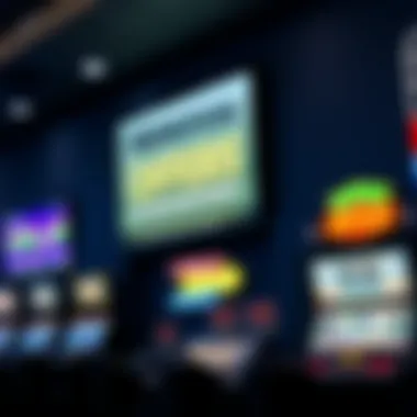 Promotional Offers at Freehold Raceway Promotional signage in the Freehold Raceway Sportsbook