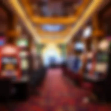 Diverse Gaming Options at Golden Nugget Interior view of the gaming floor with diverse gaming options