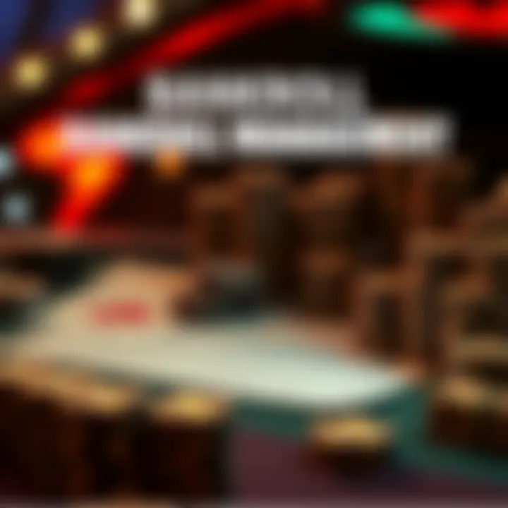 Effective Bankroll Management An illustration of bankroll management strategies, featuring charts and calculations.