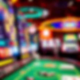Vibrant gaming interface of Mohegan Sun Online Casino