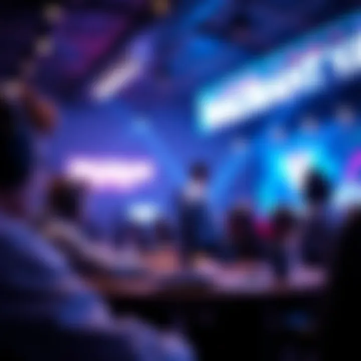 Valorant esports tournament scene