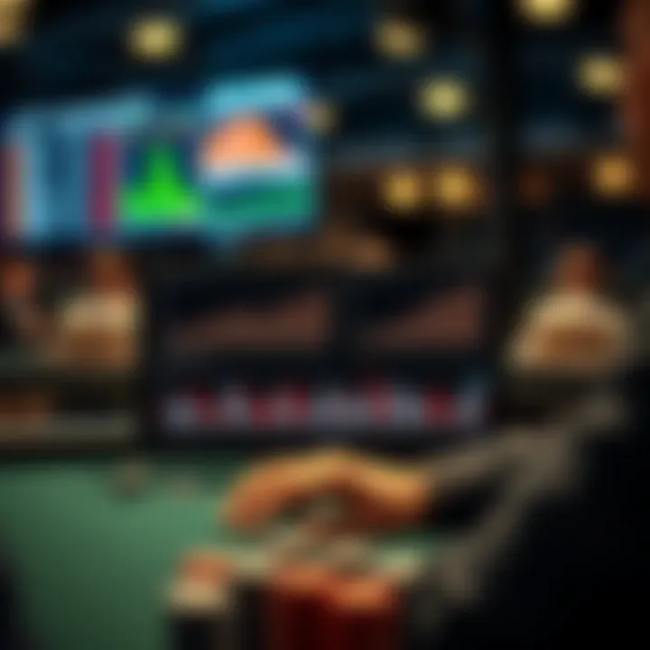 Graphs illustrating key betting metrics and statistics