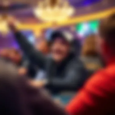 Celebrating a Player's Triumph Highlight of a top poker player's recent victory