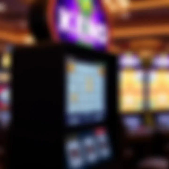 A detailed view of Keno game mechanics illustrated on a digital screen.