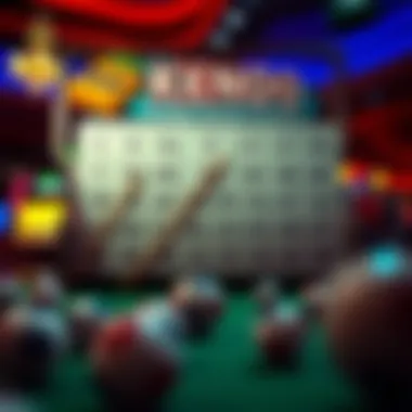 A collage of Keno strategies illustrated in a visually appealing format.