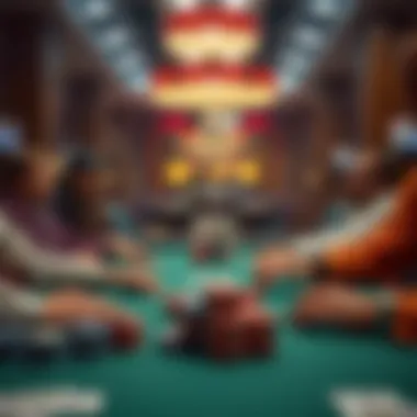 Texas Hold 'Em gameplay setup