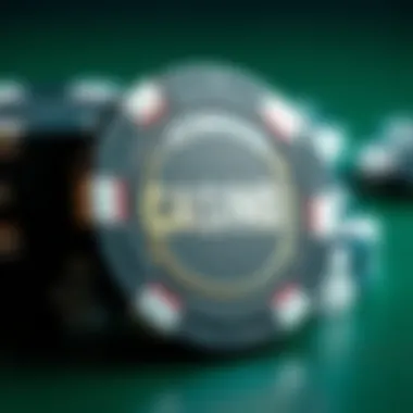 Modern Casino Chip with Security Features Modern casino chip with advanced security features