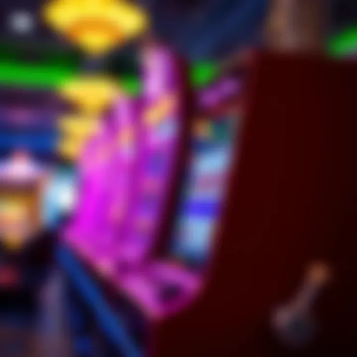 Vibrant virtual slot machine