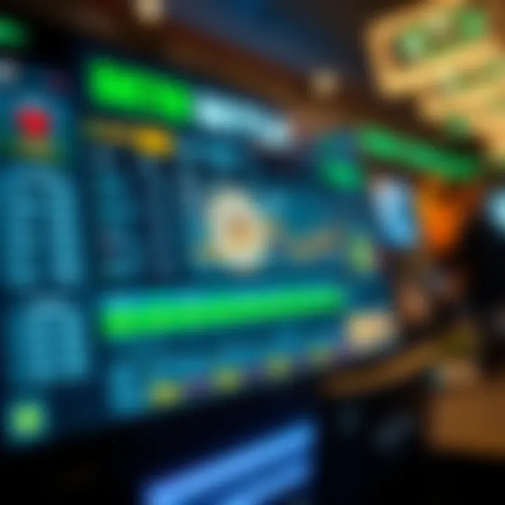 Overview of a digital betting platform interface