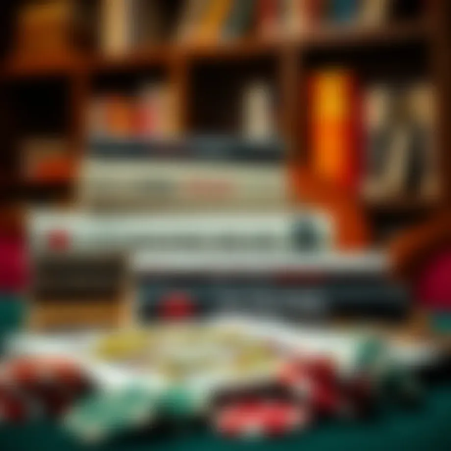 Strategic poker book collection