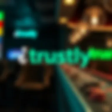A visual representation of Trustly's logo showcasing its brand identity.